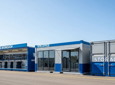 Mobile equipment & container